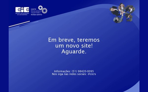 Screenshot do site CIC Cachoeirinha (CIC-RS) (cic-rs.ind.br)