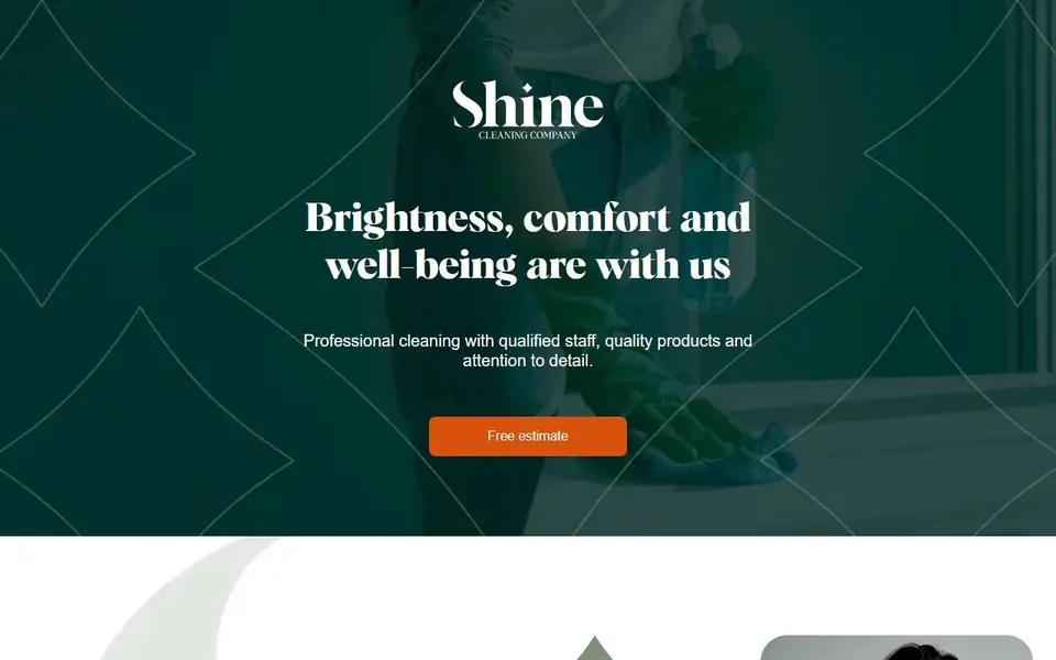 Site da Shine Cleaning Florida