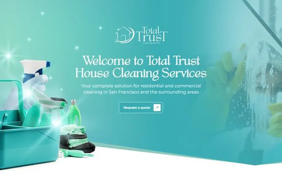 Site da Total Trust Cleaning